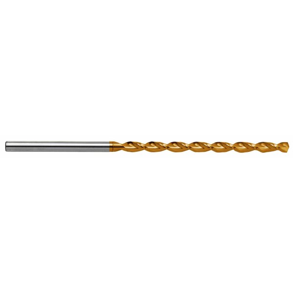 Nachi Taper Length TiN Coated Parabolic HSS Drill - 21/64in 1003667